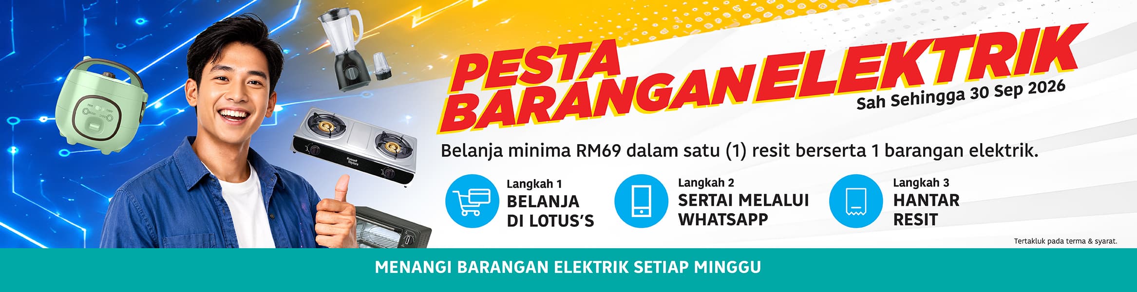 Pesta Barangan Elektrik Landing