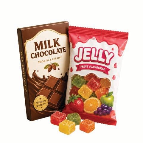 Chocolates, Sweets & Jelly