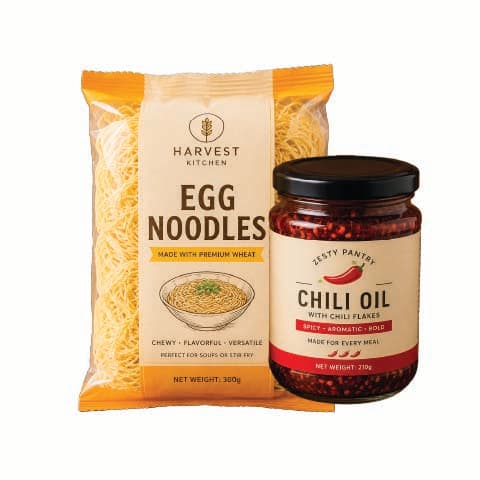 Noodles, Tofu & Condiments